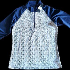 Straight Down Dottie Quarter Zip (M)